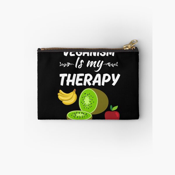 Item preview, Veganism is my therapy, funny vegan vibe saying, for vegan mom or vegan family. designed and sold by NBSStore.
