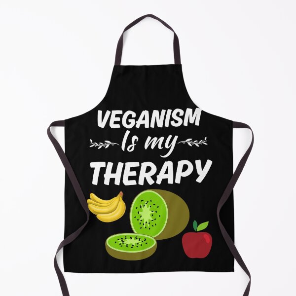 Item preview, Veganism is my therapy, funny vegan vibe saying, for vegan mom or vegan family. designed and sold by NBSStore.