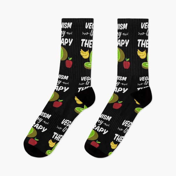 Item preview, Veganism is my therapy, funny vegan vibe saying, for vegan mom or vegan family. designed and sold by NBSStore.
