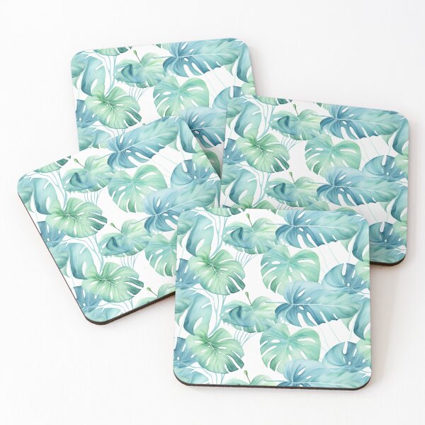 Item preview, Watercolour Monstera Melt designed and sold by HeyImFlooky.
