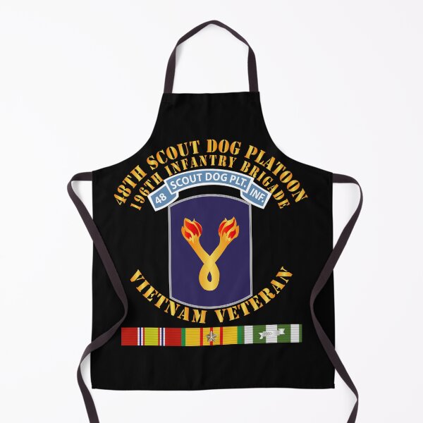 Item preview, Army - 48th Inf Scout Dog Plt Tab w 196th Inf Bde w VN SVC designed and sold by Military Insignia Products.