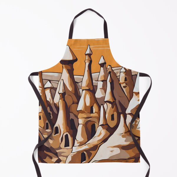 Item preview, Abstract Marvels in Cappadocia Fairy Chimneys designed and sold by colorvisionart.