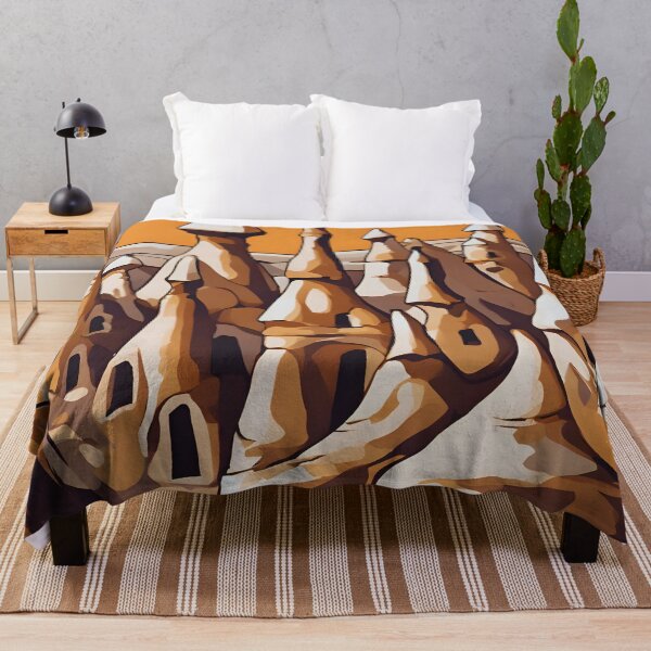 Item preview, Abstract Marvels in Cappadocia Fairy Chimneys designed and sold by colorvisionart.