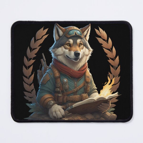 Item preview, "Wolf Aviator: Soar in Style! ?✈️ designed and sold by Lahate.