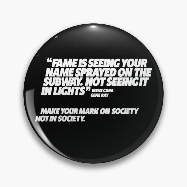Item preview, FAME IS SEEING YOUR NAME designed and sold by trev4000.