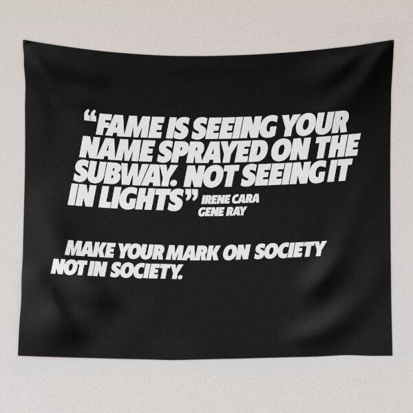 Item preview, FAME IS SEEING YOUR NAME designed and sold by trev4000.