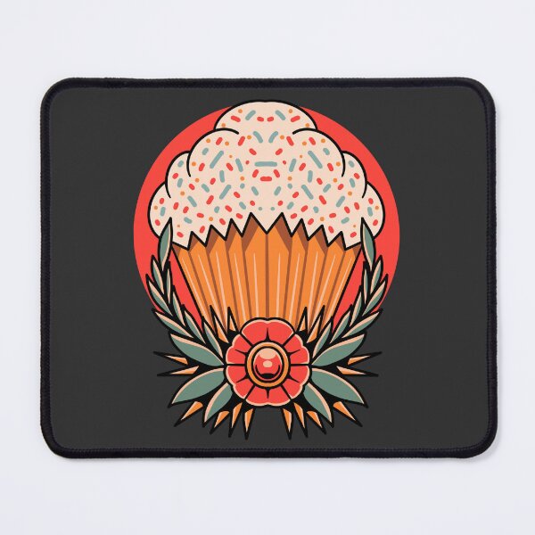 Item preview, Cupcake Tattoo Flash designed and sold by OutbreakDesigns.