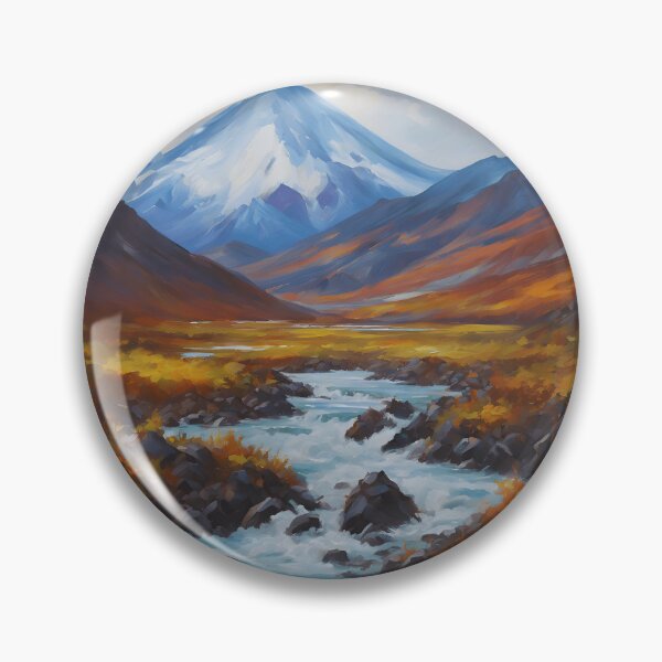 Item preview, Oil-Painted Majesty of the Kamchatka Peninsula designed and sold by colorvisionart.