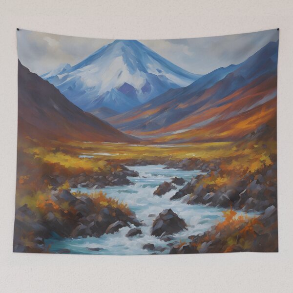 Item preview, Oil-Painted Majesty of the Kamchatka Peninsula designed and sold by colorvisionart.