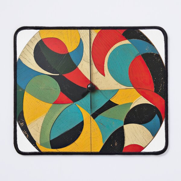 Item preview, Abstract Wall Clock 18 designed and sold by 3 CITIES.