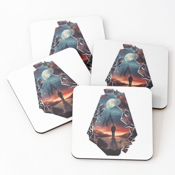 Item preview, "Fragmented Dreams": Broken shards of surreal imagery suspended in space, symbolizing the fragmented nature of dreams and imagination. designed and sold by LittleOF Arty.