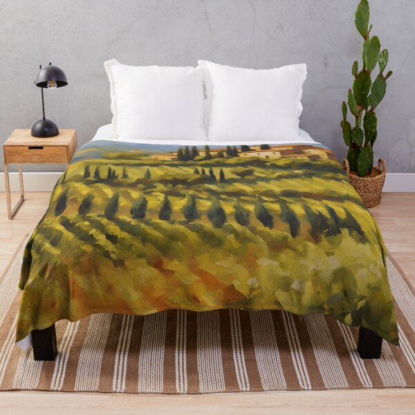 Item preview, Impressionist Tuscany Countryside designed and sold by colorvisionart.