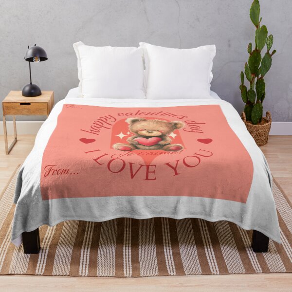 Item preview, I Love You Happy Valentines Day Teddy Bear designed and sold by ZeptepiTrends.