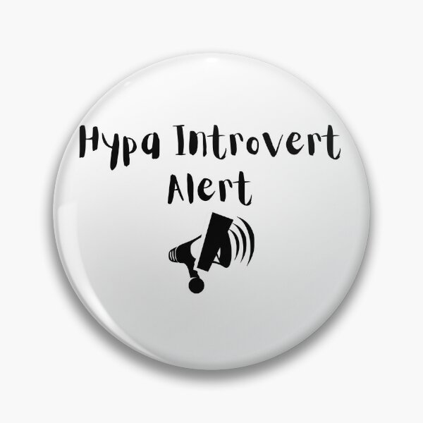Item preview, Introvert Alert designed and sold by tranquil-haven.