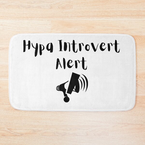Item preview, Introvert Alert designed and sold by tranquil-haven.