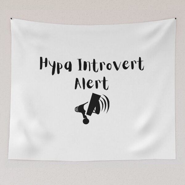 Item preview, Introvert Alert designed and sold by tranquil-haven.