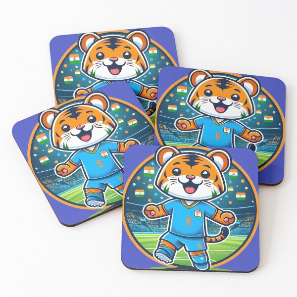 Item preview, India Football Tiger designed and sold by FunnehGacha.