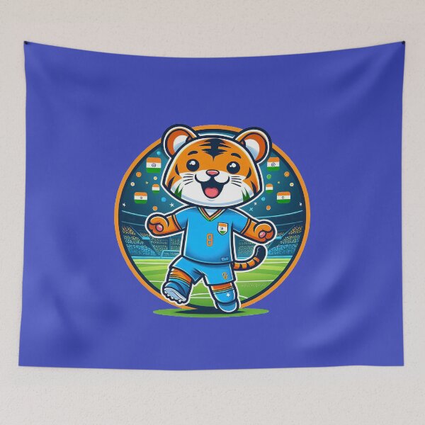 Item preview, India Football Tiger designed and sold by FunnehGacha.