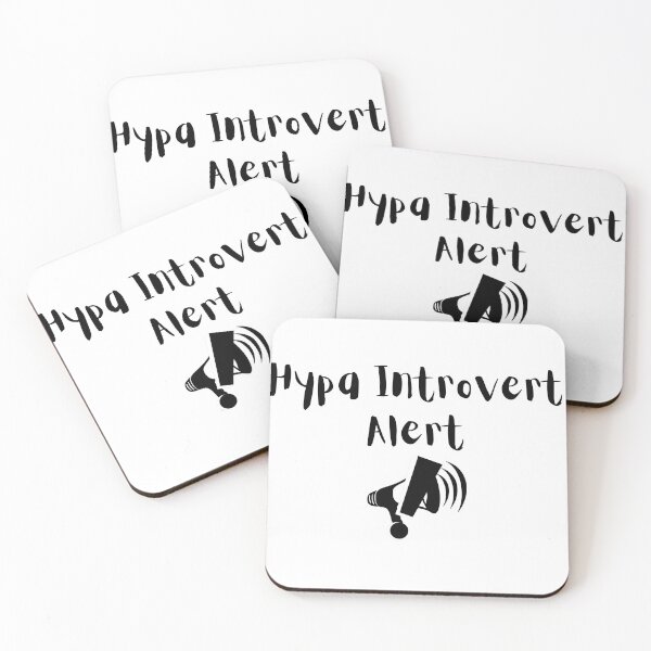 Item preview, Introvert Alert designed and sold by tranquil-haven.