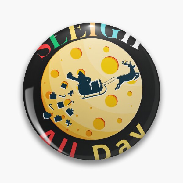 Item preview, Sleigh All Day Funny Holiday Christmas T-Shirt designed and sold by scofield97.