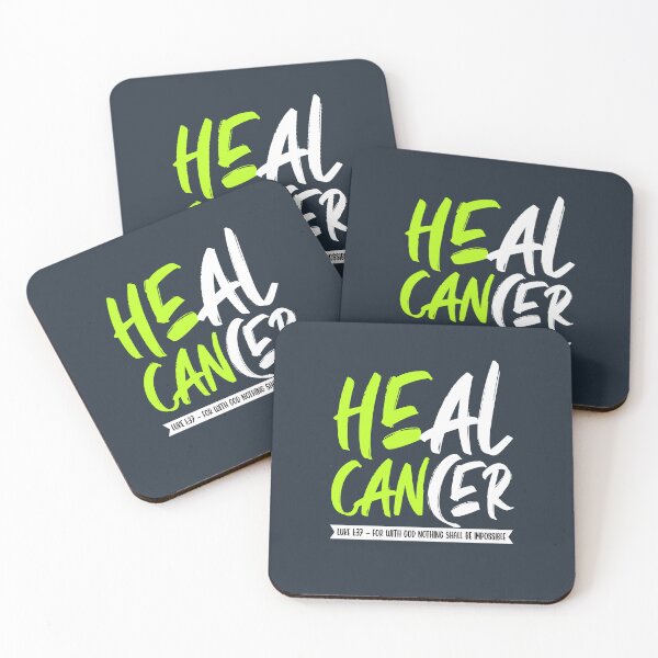 Item preview, HE CAN HEAL CANCER For with God Nothing Shall be Impossible (LUKE 1:37) designed and sold by elizaldesigns.