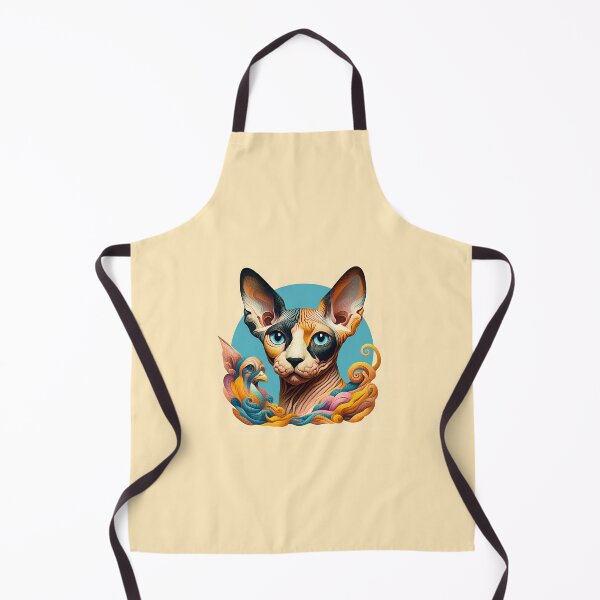 Item preview, Abstract Sphynx Portraits Inspired by Willem de Kooning designed and sold by BastKittyStore.