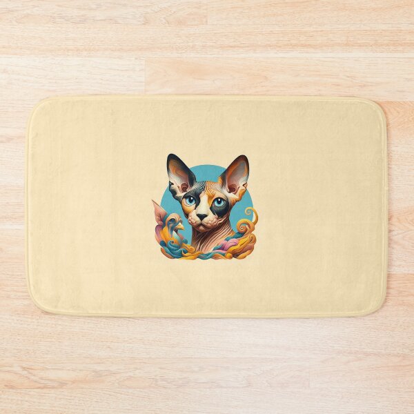 Item preview, Abstract Sphynx Portraits Inspired by Willem de Kooning designed and sold by BastKittyStore.