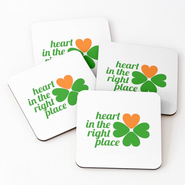 Item preview, Saint Patrick's Day, Heart In The Right Place designed and sold by kazillion.
