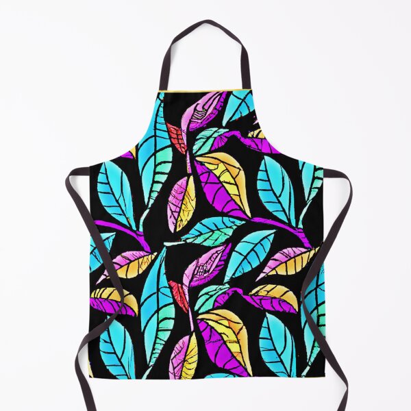 Item preview, Chroma Leaf Luminance Neon Pattern designed and sold by Health And Fitness Posts e-Store.