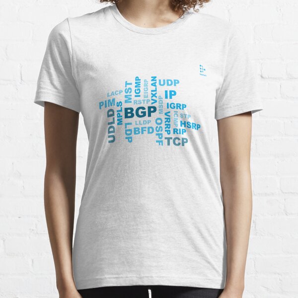 Item preview, Network Protocol Collage - Blue Colors designed and sold by geekshirt-io.
