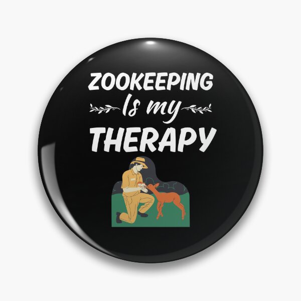 Item preview, Zookeeping is my therapy, future animal zoo keeper or the zoo girl, zoo worker designed and sold by NBSStore.