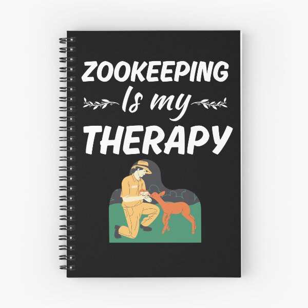 Item preview, Zookeeping is my therapy, future animal zoo keeper or the zoo girl, zoo worker designed and sold by NBSStore.