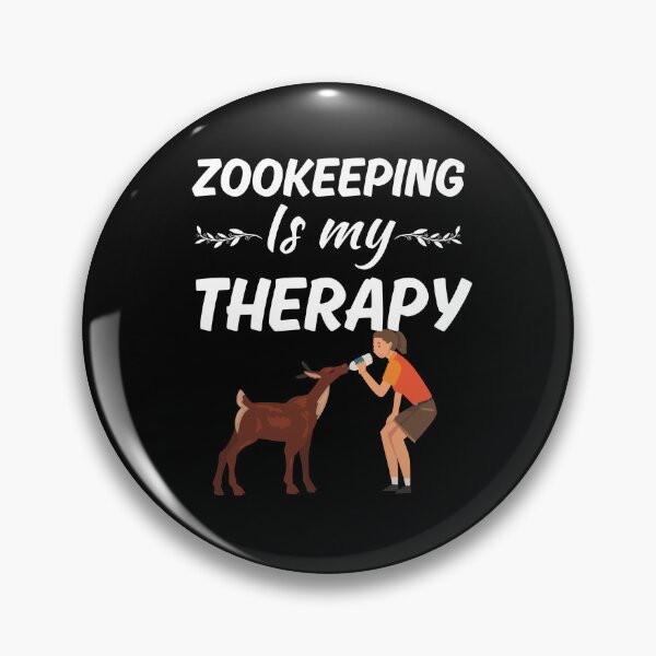 Item preview, Zookeeping is my therapy, future animal zoo keeper or the zoo girl, zoo worker designed and sold by NBSStore.