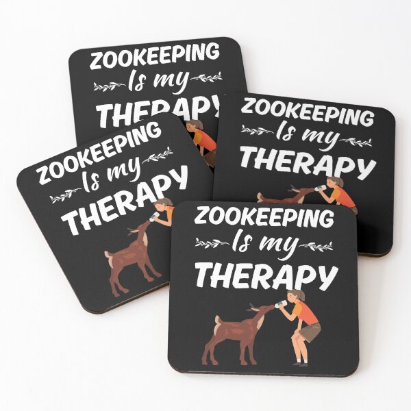 Item preview, Zookeeping is my therapy, future animal zoo keeper or the zoo girl, zoo worker designed and sold by NBSStore.