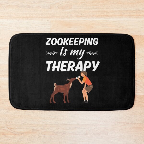 Item preview, Zookeeping is my therapy, future animal zoo keeper or the zoo girl, zoo worker designed and sold by NBSStore.