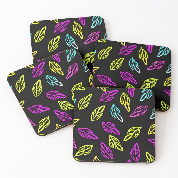 Item preview, Neon Leaf Harmony Design designed and sold by Health And Fitness Posts e-Store.