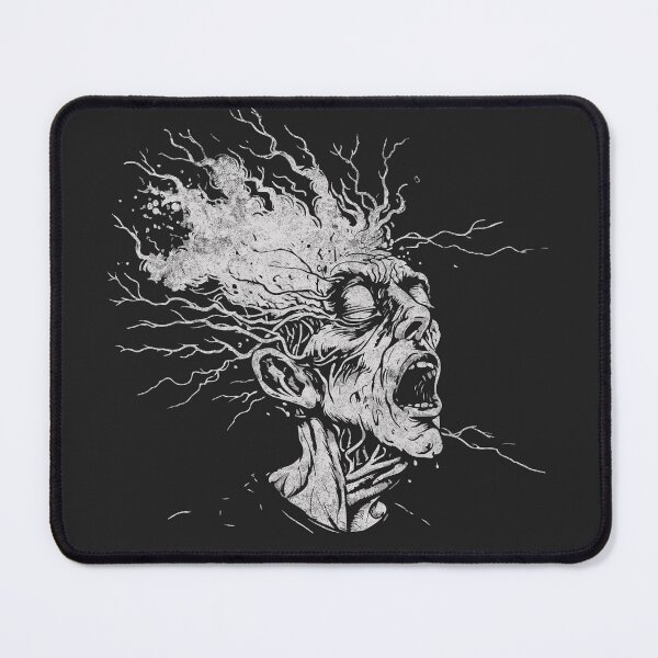 Item preview, Neuro Storm - Cosmic Scream Abstract Art designed and sold by Sir Meow Meow.