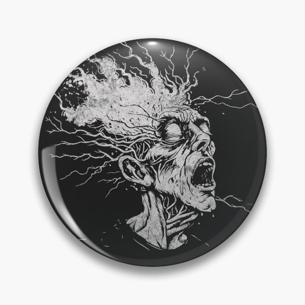 Item preview, Neuro Storm - Cosmic Scream Abstract Art designed and sold by Sir Meow Meow.