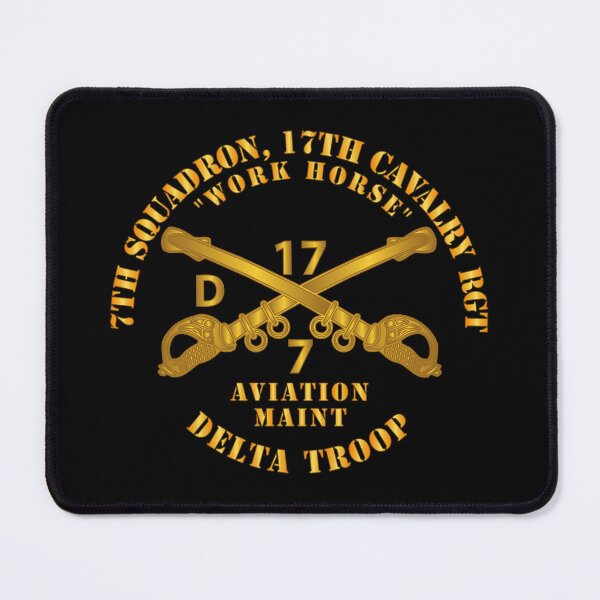 Item preview, Army - 7th Sqn 17th Cav Regt - Delta Trp - Workhorse designed and sold by Military Insignia Products.