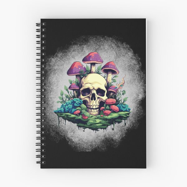 Item preview, Skull in Toadstool City designed and sold by CeeLeeGifts.