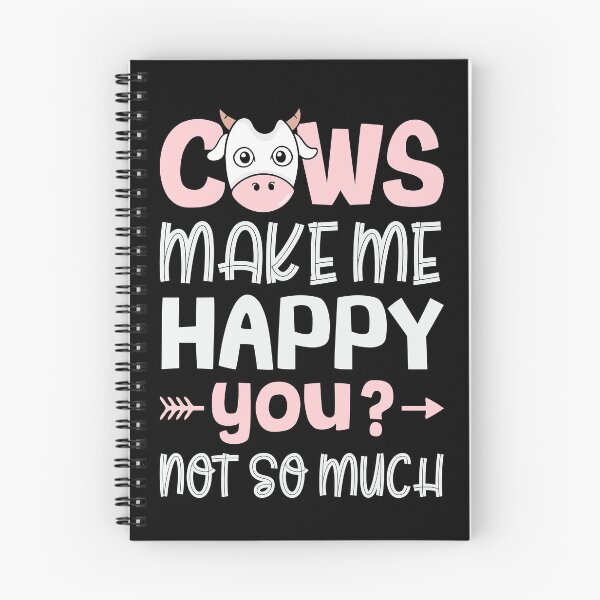 Item preview, Funny Cow Farmer Quote | Cows Make Me Happy You Not So Much designed and sold by tmerchtrends.
