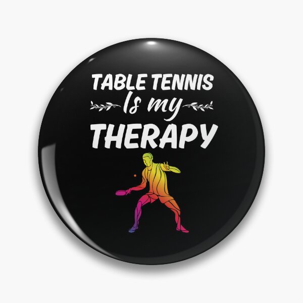 Item preview, Table tennis is my therapy, funny table tennis sport or ping pong hobby fans saying lovers designed and sold by NBSStore.