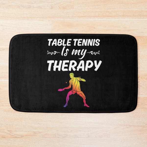 Item preview, Table tennis is my therapy, funny table tennis sport or ping pong hobby fans saying lovers designed and sold by NBSStore.