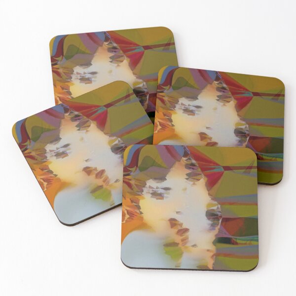 Item preview, Mosaics Avocado Tangerine  designed and sold by Adelahastings.
