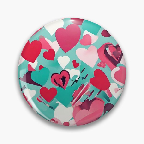 Item preview, Little Love Hearts 80s Retro Chic Confetti Amor designed and sold by Kayley  |  QuintaDaColherArtes.