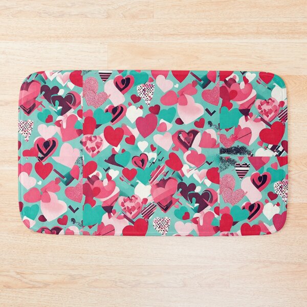 Item preview, Little Love Hearts 80s Retro Chic Confetti Amor designed and sold by Kayley  |  QuintaDaColherArtes.
