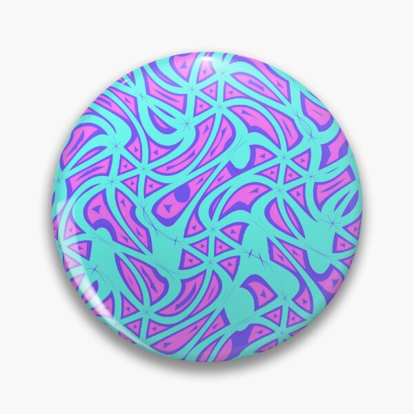 Artikelvorschau, Abstraktes blaues und violettes Wellen- und Wirbelmuster entworfen und verkauft von JoeStylistic.