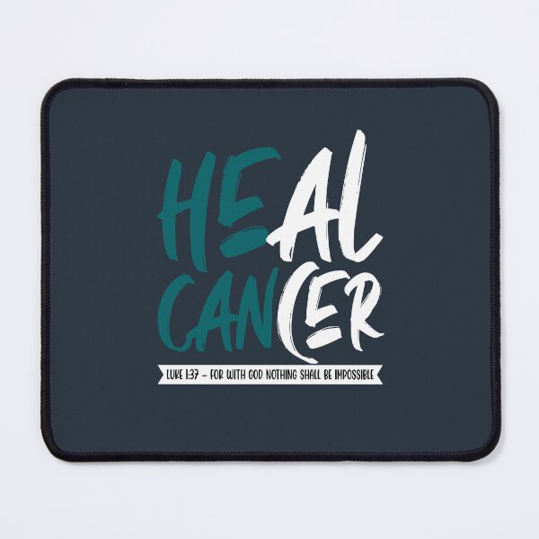 Item preview, HE CAN HEAL CANCER For with God Nothing Shall be Impossible (LUKE 1:37) designed and sold by elizaldesigns.
