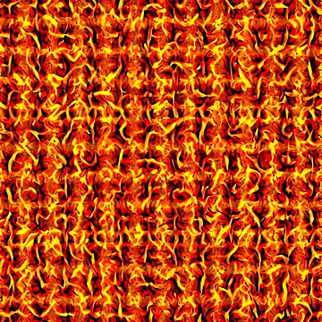 Artwork thumbnail, Fire Pattern by Pattern-life-