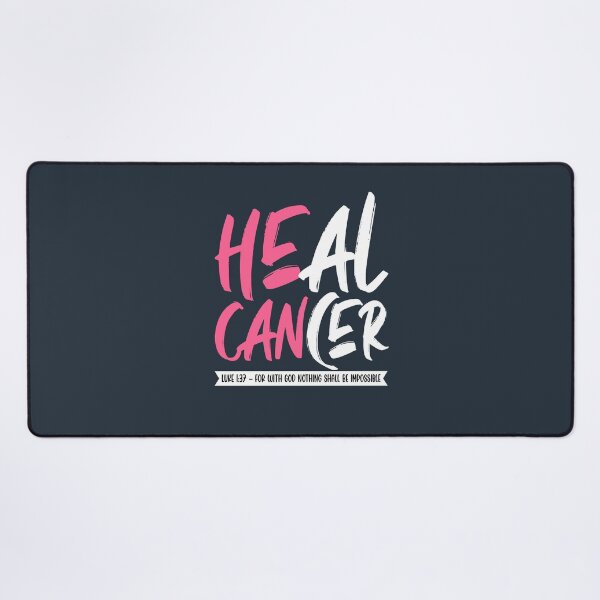 Item preview, HE CAN HEAL CANCER For with God Nothing Shall be Impossible (LUKE 1:37) designed and sold by elizaldesigns.